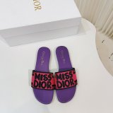 Top Quality MISS DIOR Flat Slipper DWAY SLIDE