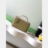 Long Vanity With Chain Luxury Grained Shiny AP4933 Bag