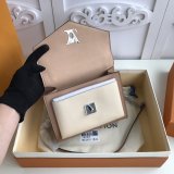 Louis Vuitton Replica Mylockme BB Lockme Leather in Marron M51418