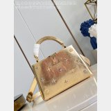Louis Vuitton Capucines Designer 7 Star M48865 Golden Baby's Breath Bag