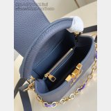 Louis Vuitton Capucines BB M14970 Dark Blue 1:1 Handbags