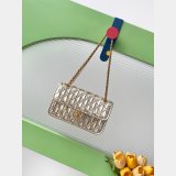 Inspired Metallized AS4797 & AS4795 Mini Flap Bag