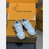 LV Sneakerina Leather and Suede