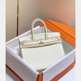 Hermes Birkin 35cm Togo leather Handbags Cream