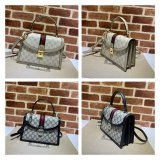 AAA+ Gucci 651055 Ophidia small top handle fake bag with Web