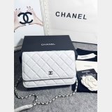 Top Quality WOC CHAIN BAG Lambskin 19CM Handbag