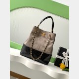 Duplicate AS5636 Suede Metiers Dart Small Shopping Bag