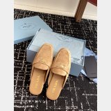 2025 Top Quality Prada Suede Slippers
