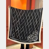 Perfect Chanel Camellia Top Grade Cashmere Scarf