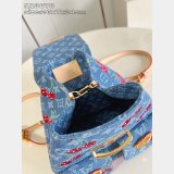 Louis Vuitton Inspired M13679 LV x TM Venice NM Monogram Denim Bag