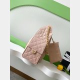 25C CC Hobo Medium Grained Calfskin Handbag AS5311