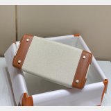 Hermes Birkin 35cm Canvas Swift Handbags