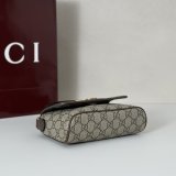 Gucci Ophidia Mini Dark Brown Fabric 838599 Bag