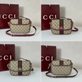 Gucci Quality Ophidia Small Top Handle GG Fabric 836843 Bag