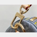 Louis Vuitton Speedy Soft 30 Bag M13344 Luxury Monogram Denim Grey