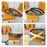 Wholesale LOUIS VUITTON Women Flowergram Belt 30MM