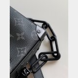 Louis Vuitton Mini Soft Trunk Bag Black M44735 Best Sale