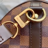 AAA+ Louis Vuitton Replica Speedy Bandoulière 25 30 35 Damier Ebene in Marron