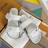 Top Quality LV Sunset Flat Comfort Mule