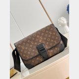 Louis Vuitton Replica Archy Messenger M46328 Bag Monogram Macassar Canvas