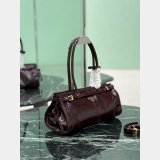 TOP Prada Bonnie Leather Handbag 1BA426/1BA433