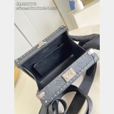Louis Vuitton Replica Clutch Box Monogram Shadow Trunks Travel M12876