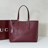 Gucci GG Emblem Large Tote Shoulder 847455 Bag