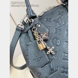 Louis Vuitton Alma BB Monogram Empreinte M26686 Shimmery Ink Women Bag
