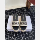 Luxury Dior Dway Platform Slide