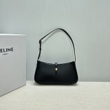 Top Celine Tina Shoulder Bag in Triomphe Canvas 123052
