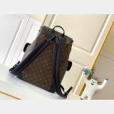 Louis Vuitton M43735 Christopher PM Monogram Macassar Canvas in Brown