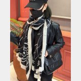 Perfect Chanel Camellia Top Grade Cashmere Scarf