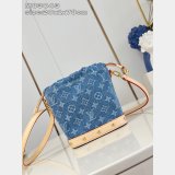 Louis Vuitton High Quality M83043 Nano Noé Monogram Denim Bag