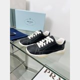 Prada Nappa Leather Sneakers