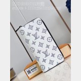 Inspired Brazza Multiple Pocket Organizer Zippy Wallet Vertical LV Bag