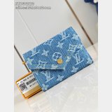 Louis Vuitton M13212 Victorine Wallet Monogram Denim Women Bag
