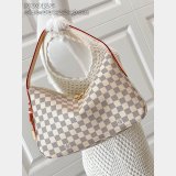 Louis Vuitton Slouchy PM/MM Damier Azur N00126 & N00116 Knockoff Bags