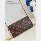Louis Vuitton Pochette Camille M13566 Luxury Monogram Canvas Brown
