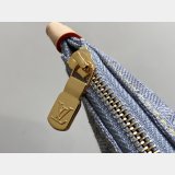 Louis Vuitton M13289 CarryAll MM Monogram Denim Copy Women Bag