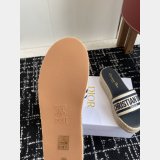 Luxury Dior Dway Platform Slide