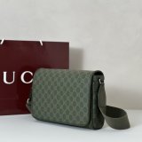 Gucci GG Green Medium Crossbody Wholesale 792124 Men Bag