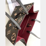Louis Vuitton Replicas OnTheGo MM Monogram Empreinte Leather M45494