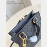 Louis Vuitton Petit Sac Plat 2way M57937 Bicolor Handbag