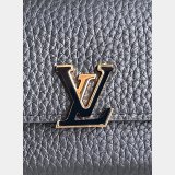 UK Louis Vuitton Best M62157 Capucines Wallet Luxury Taurillon Leather