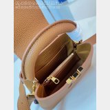 Louis Vuitton Luxury The Capucines M48865 Caramel Bag