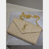 YSL Envelope Wallet on Chain WOC 620280 Bag