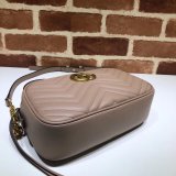 Luxury Gucci Fake 447632 Gg Marmont Crossbody Bags for Women