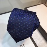 Hermes Replica Mens Silk Tie Geometric Pattern
