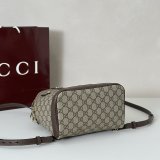Gucci 836856 Ophidia Small Backpack Beige And Brown GG Fabric Bag