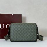 Gucci GG Green Medium Crossbody Wholesale 792124 Men Bag